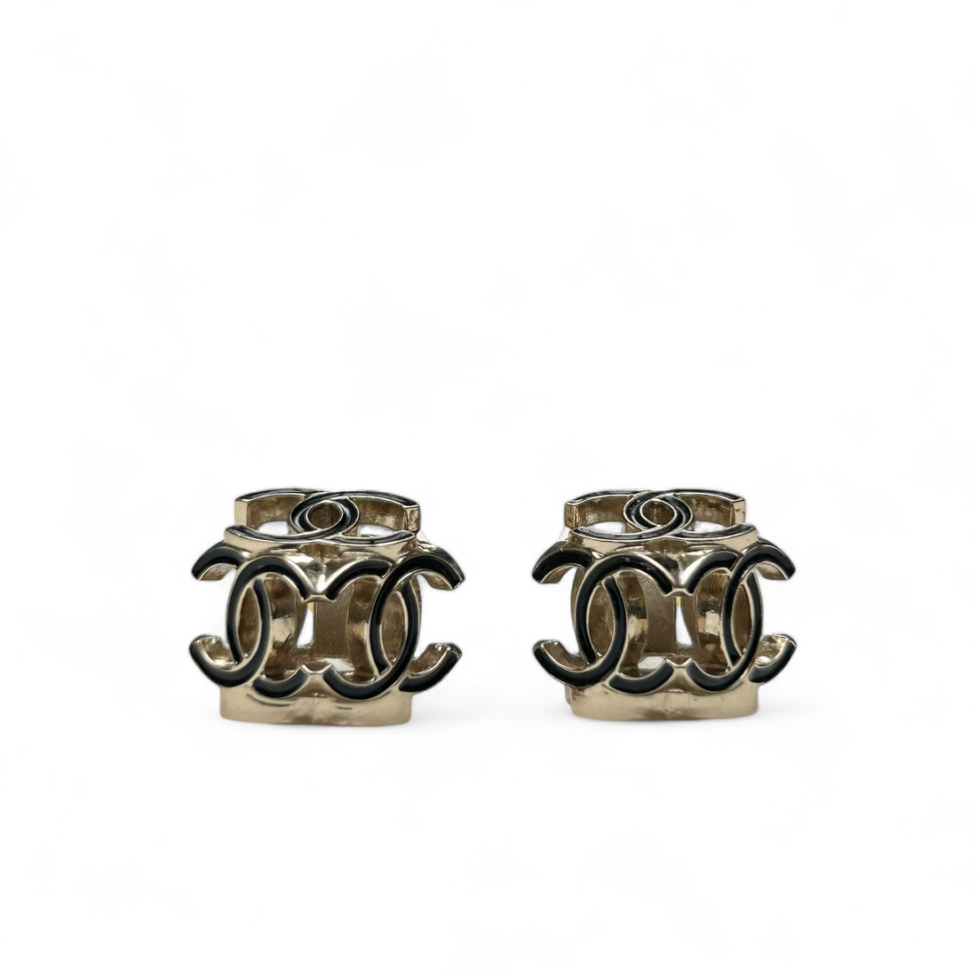 Chanel - Boucles d’oreilles square