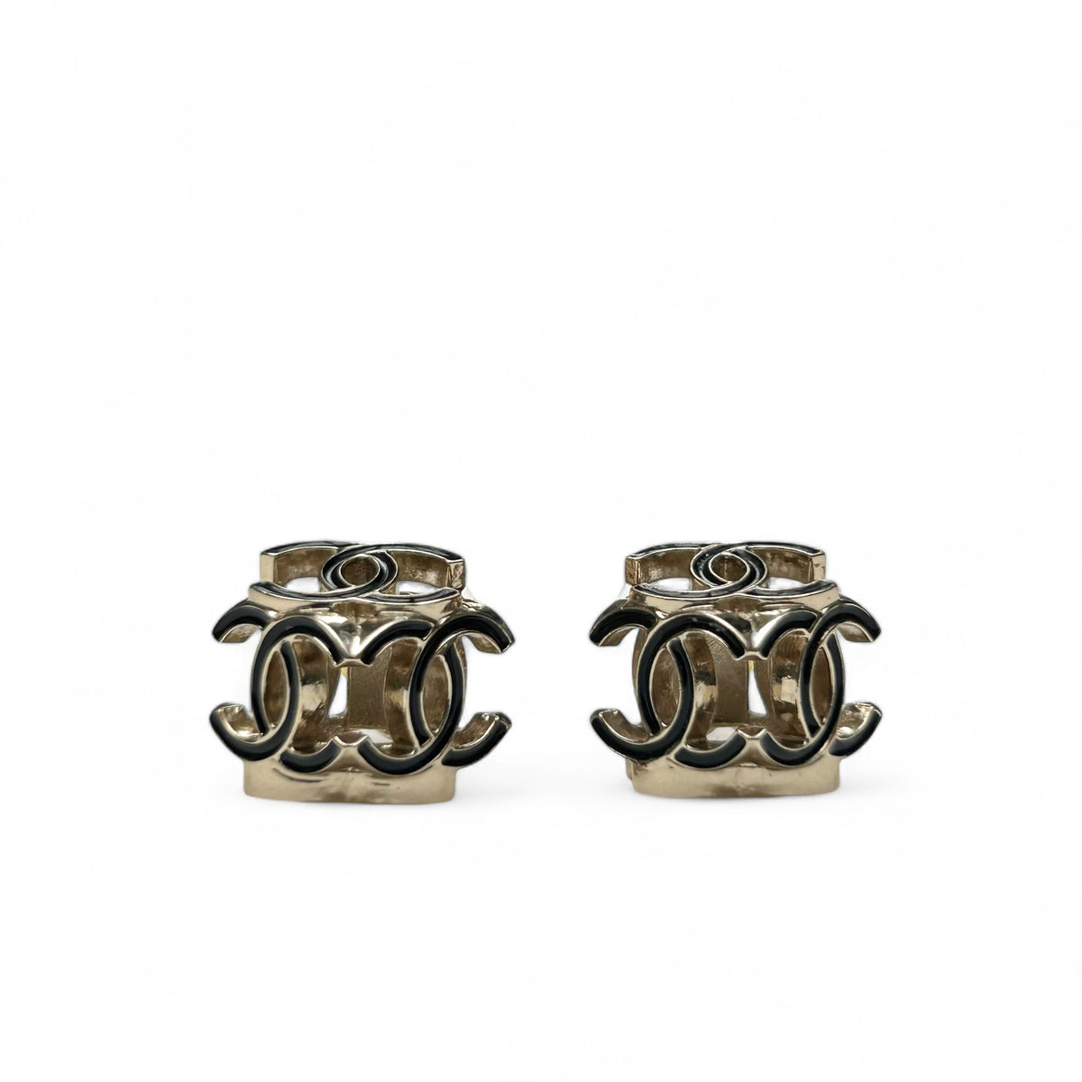 Chanel - Square Earrings