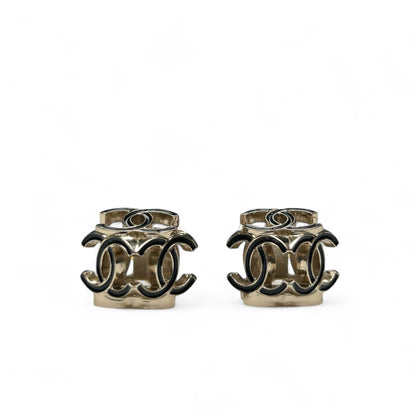 Chanel - Boucles d’oreilles square