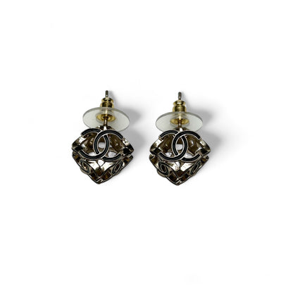 Chanel - Boucles d’oreilles square