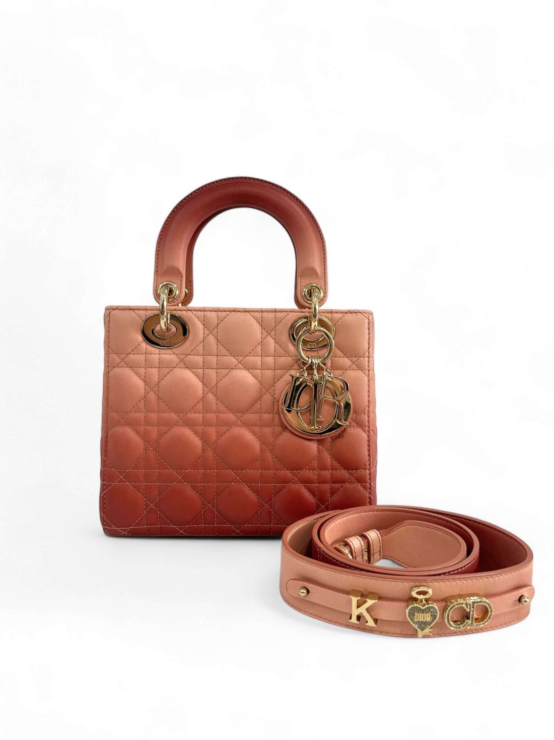 Dior - Lady Dior Tasche my ABCDior limitierte Auflage Tie and Dye Small