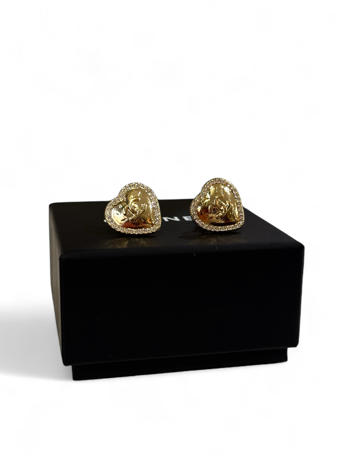 Chanel - Heart Earrings