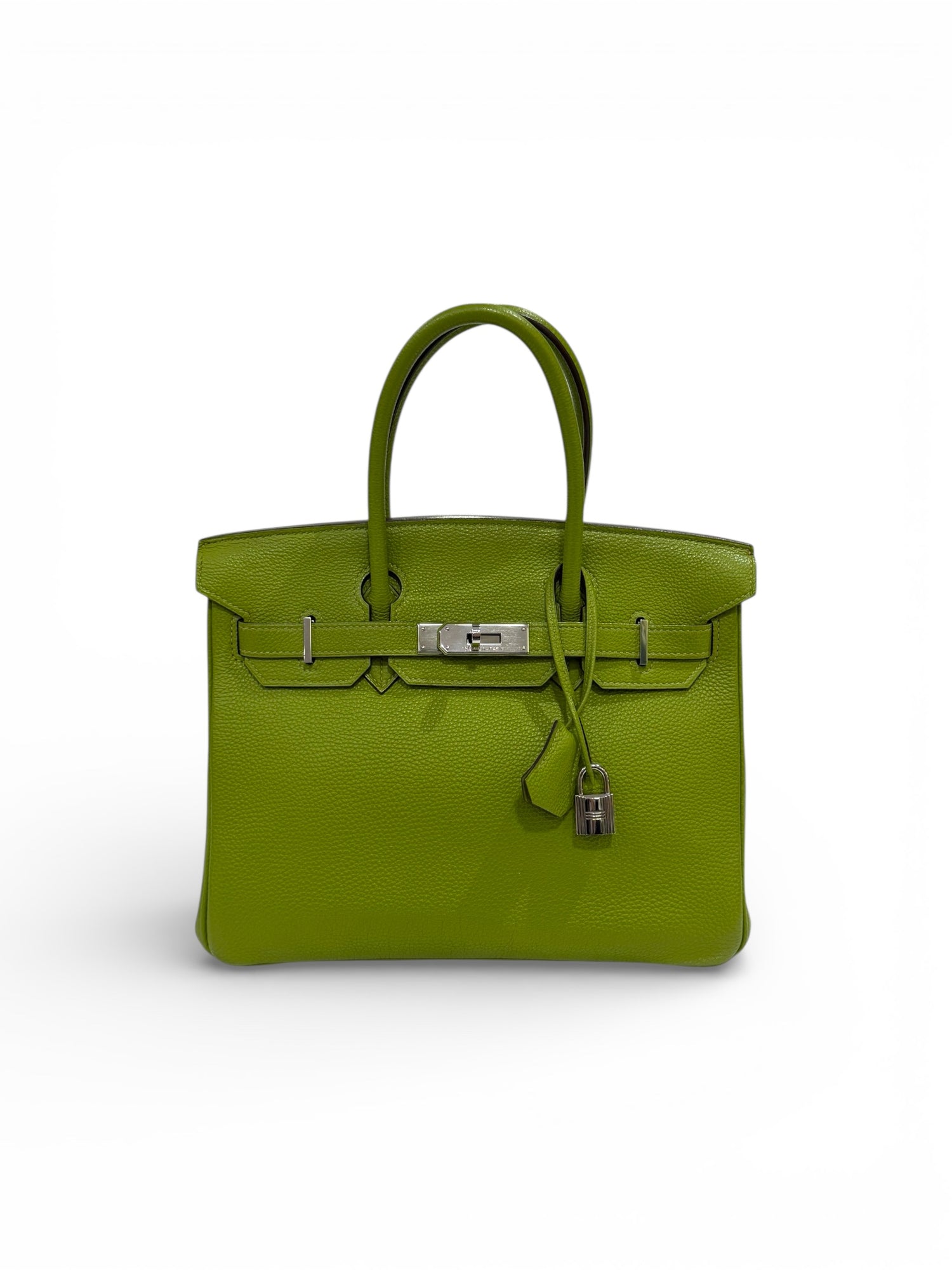 Hermès - Sac Birkin 30 Vert Kiwi