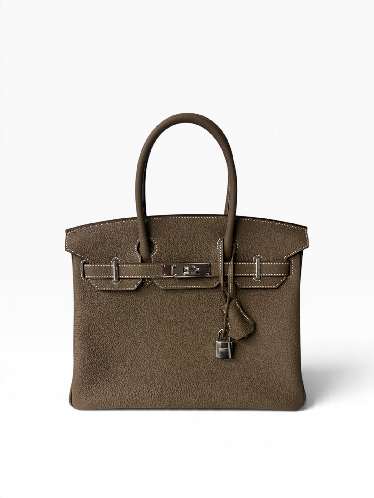 Hermès - Birkin 30 Étoupe PHW