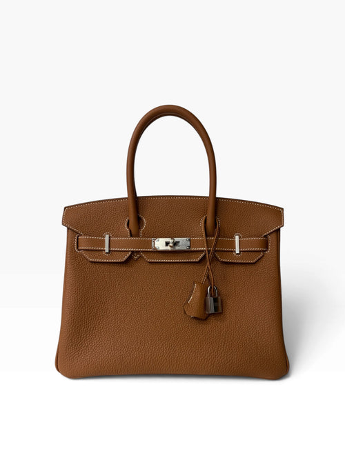 Hermès - Sac Birkin 30 Fauve Togo