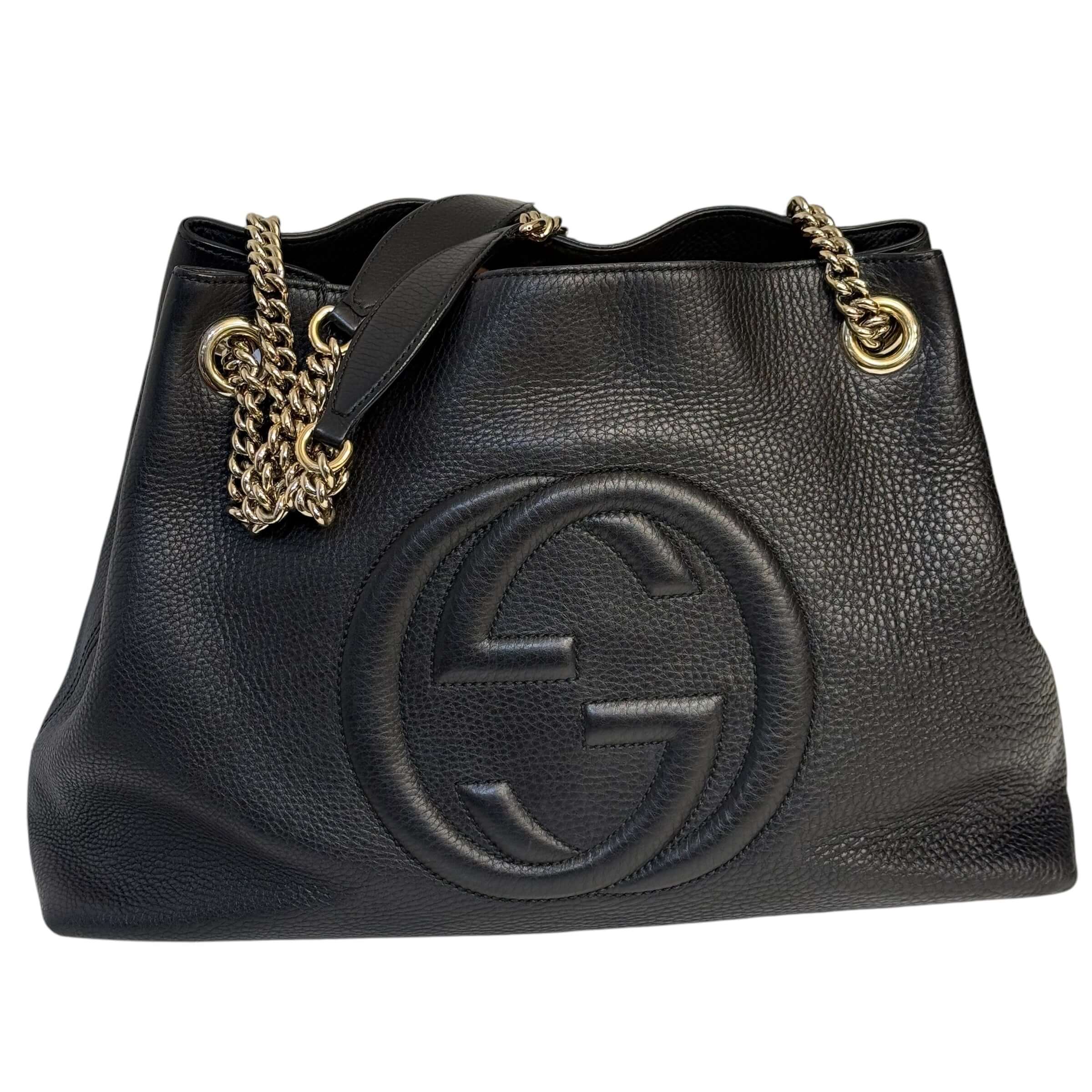 Gucci - Sac à main Soho noir