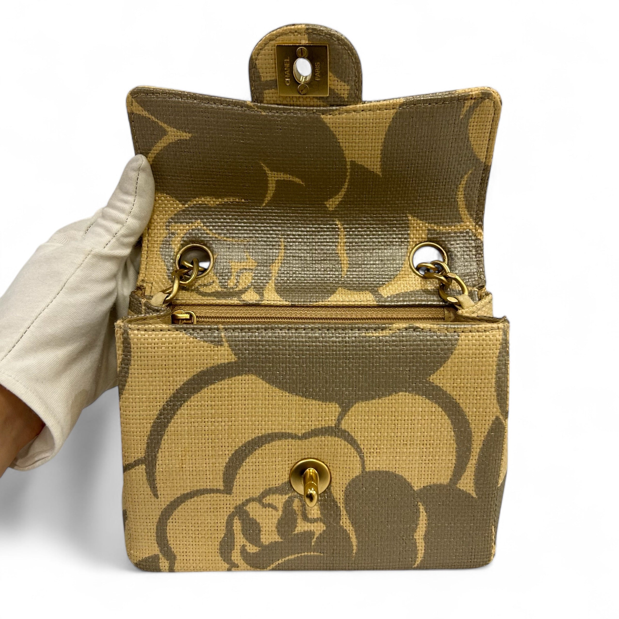 Chanel - Borsa Mini Square Raphia