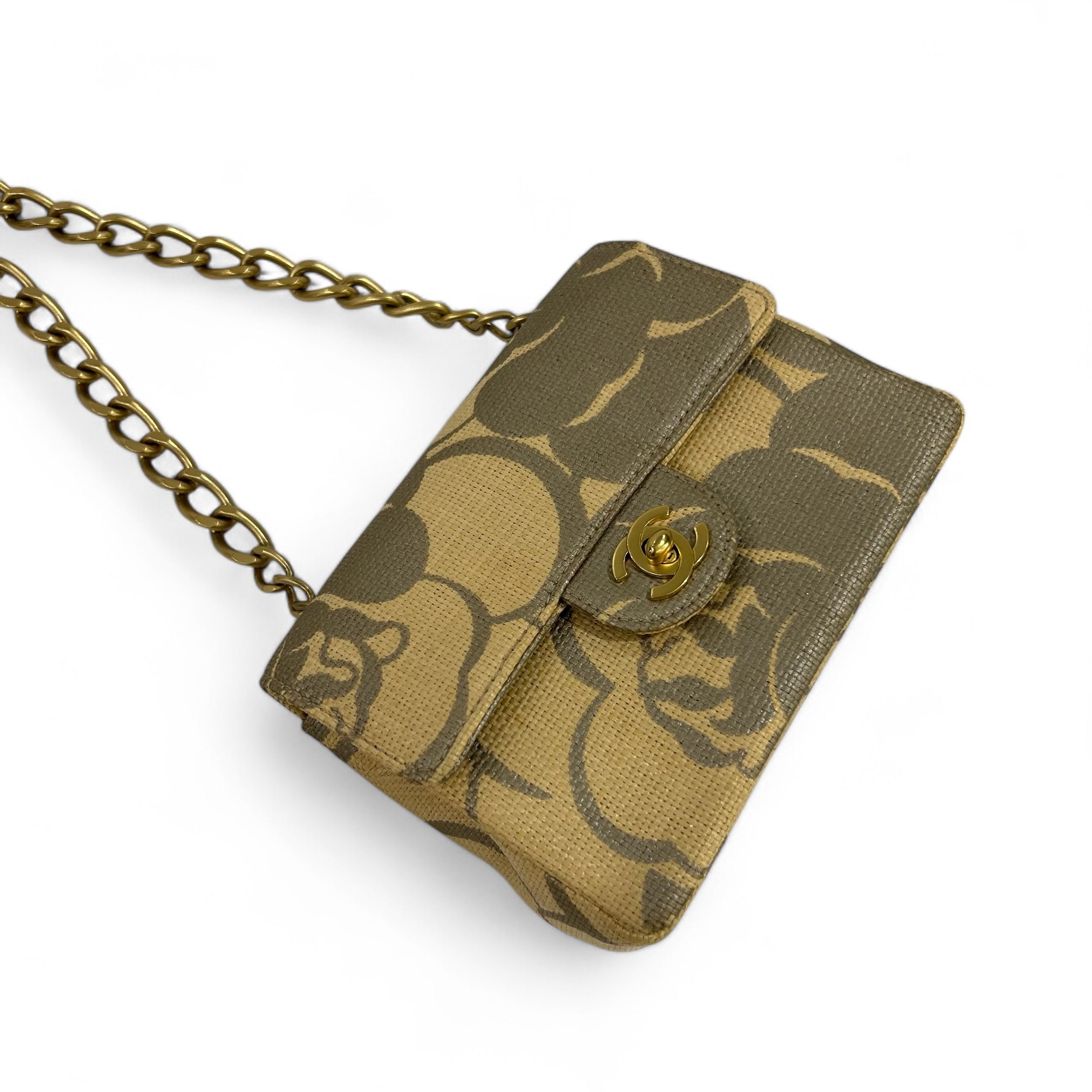 Chanel - Borsa Mini Square Raphia