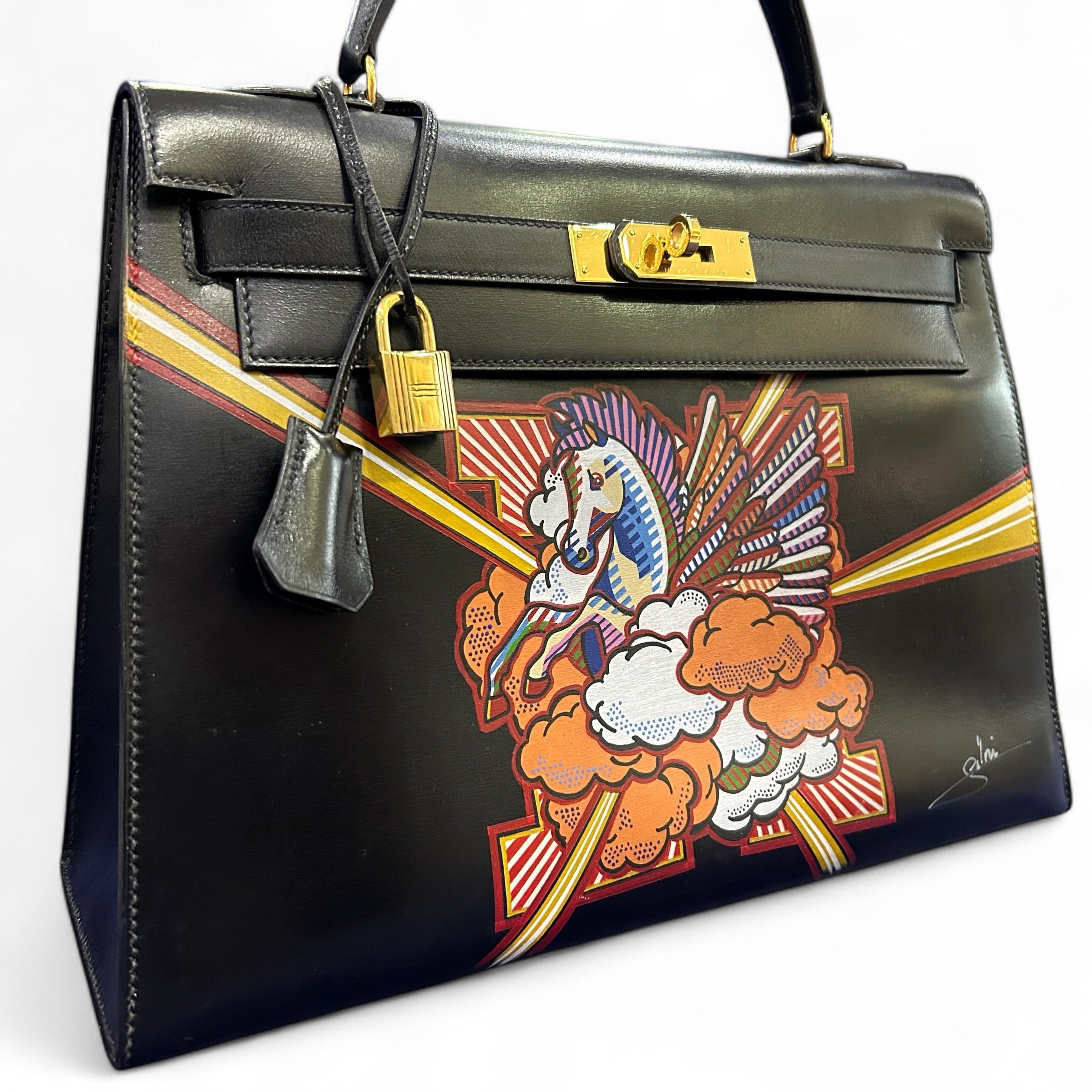 Hermès - Sac Kelly 32 Pégase