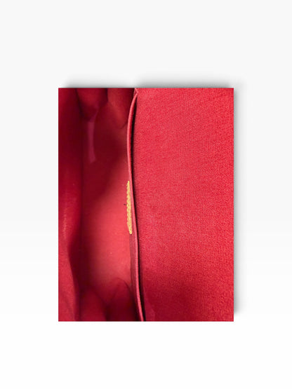 Louis Vuitton - Borsa Bellflower rosso verniciato