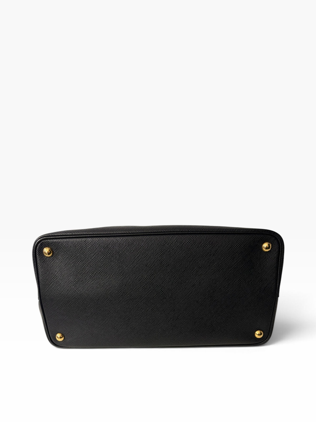 Prada- Sac Cabas Double Saffiano noir