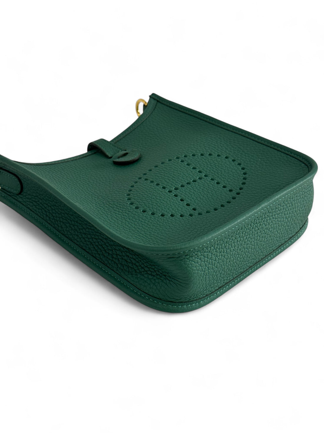 Hermès - Sac Évelyne 16 vert moyen