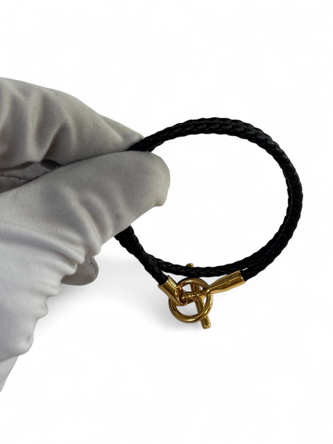 Hermès - Bracelet Glenan double tour T.3