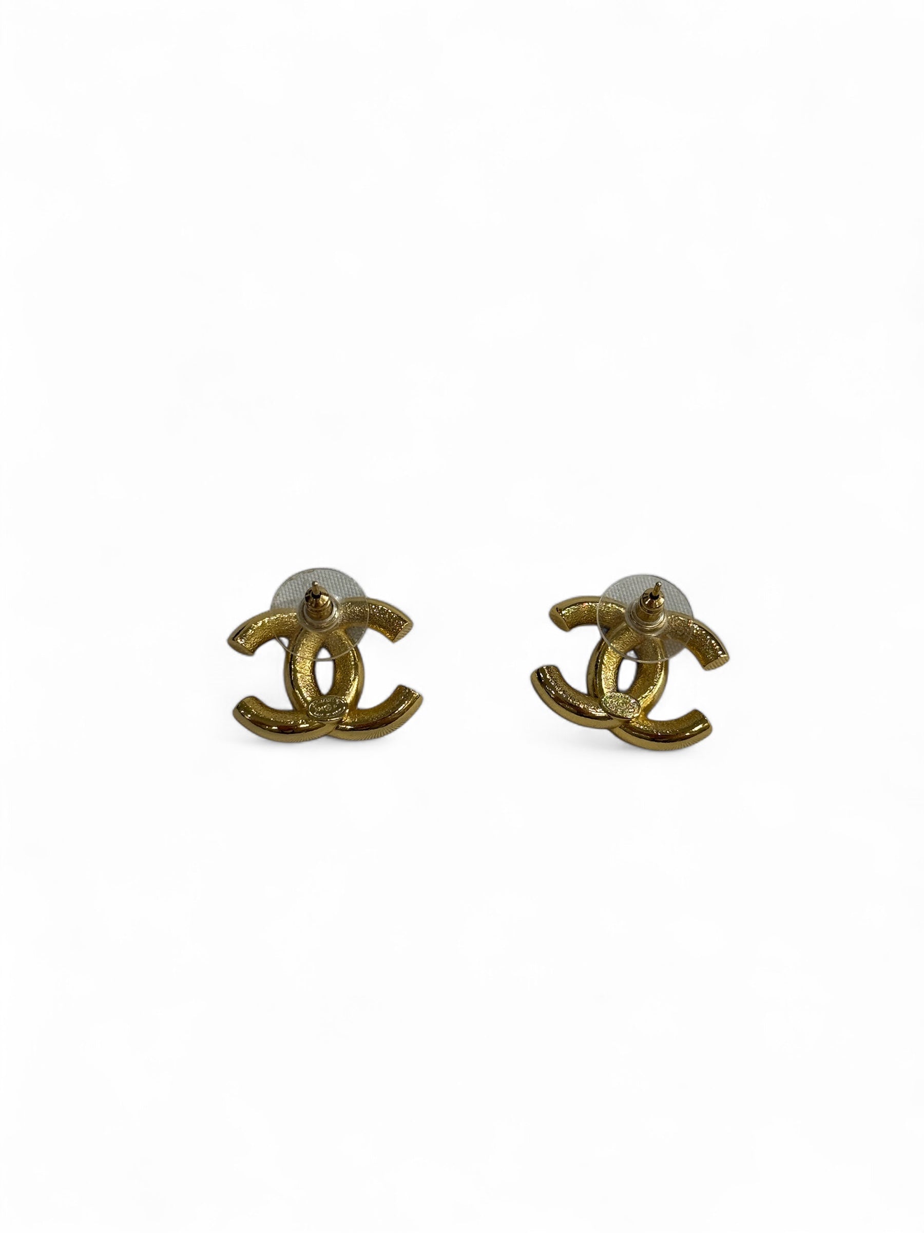 Chanel - Boucles d’oreilles logo CC