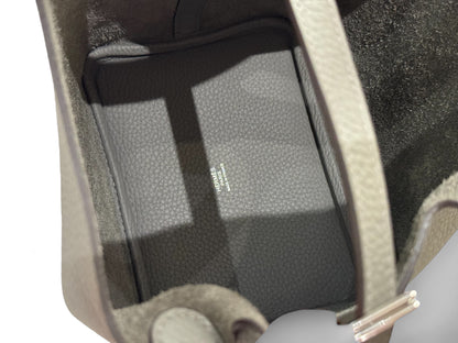 Hermès - Sac Picotin Lock 18 Gris Meyer
