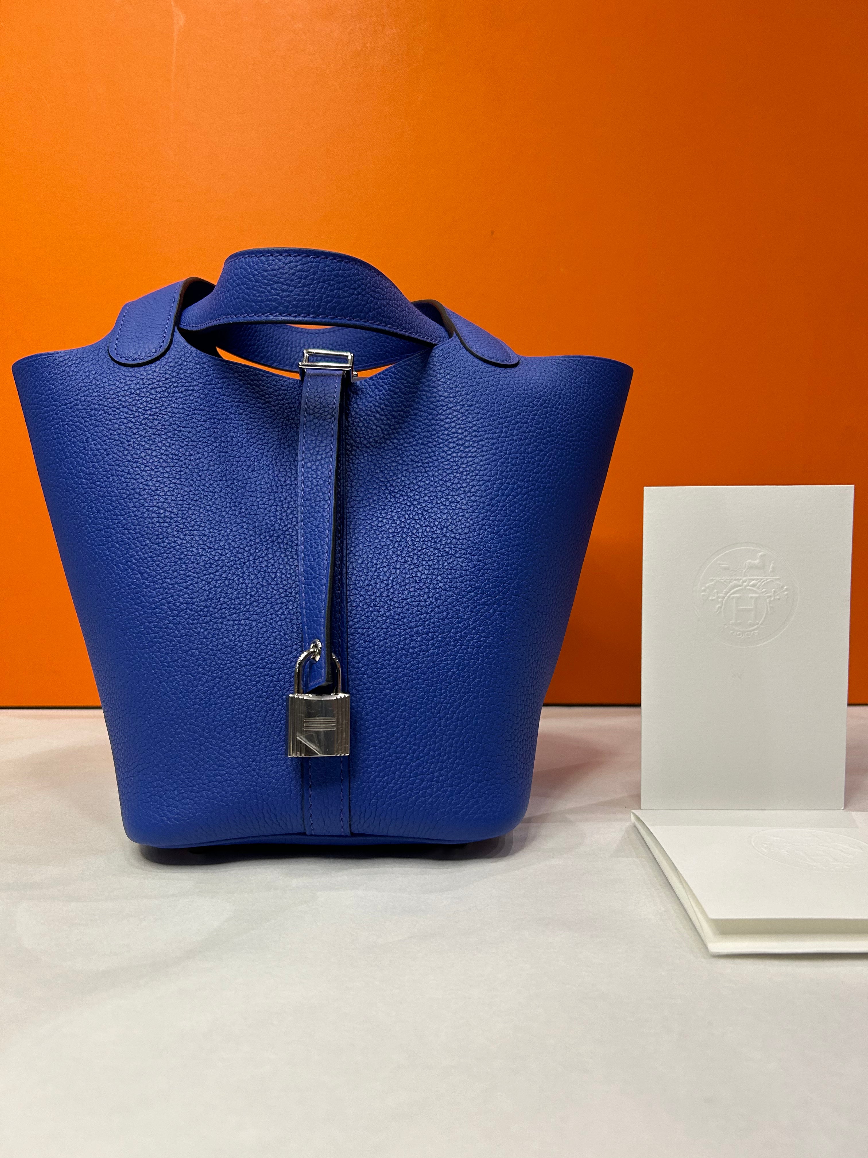 Hermès - Picotin 18 Royal Blue