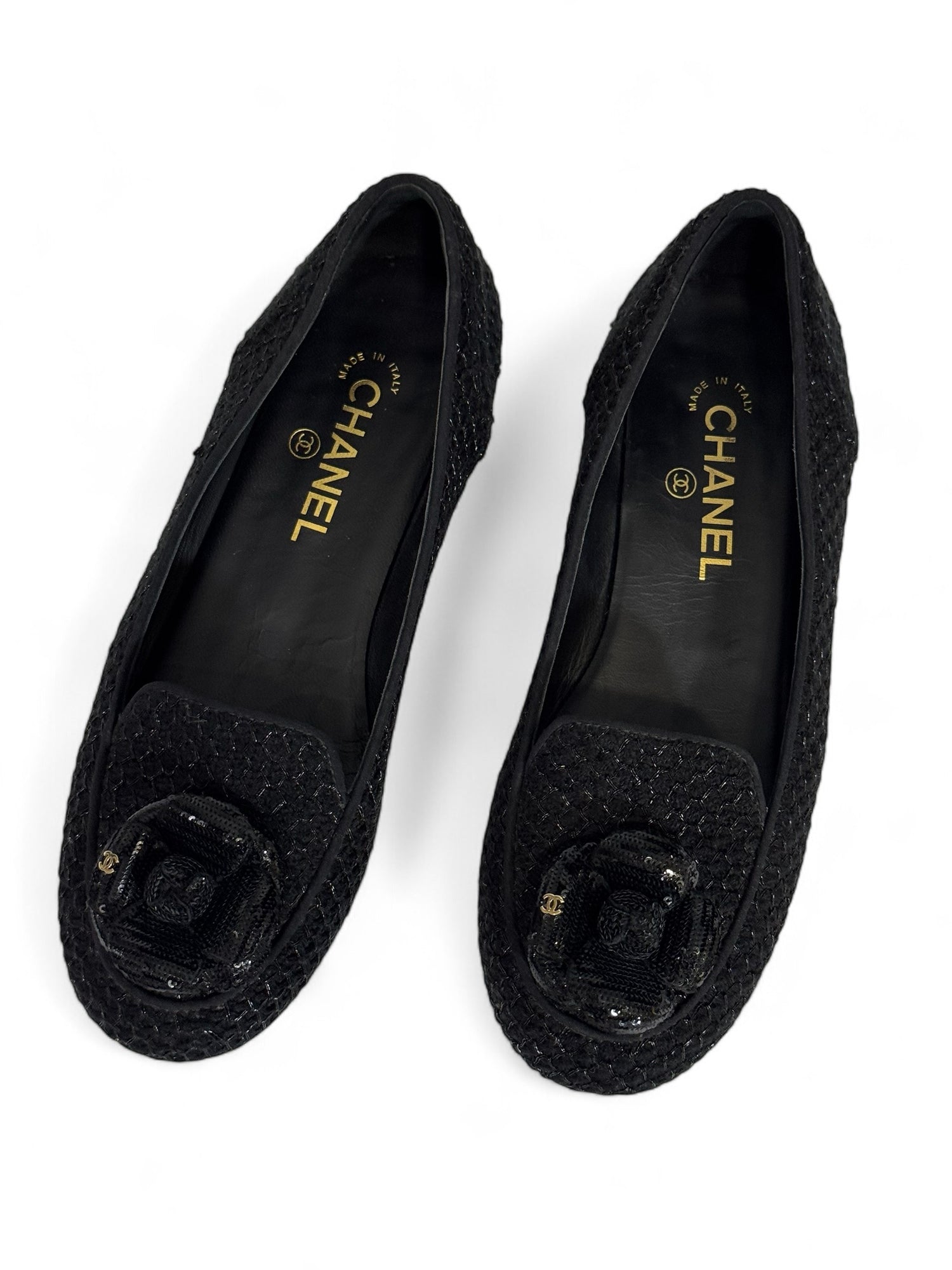 Chanel Tweed Ballerinas Size 38c – Les Folies d'Eugenie