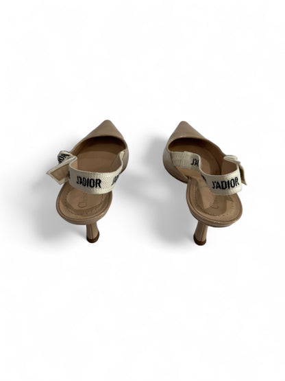 Dior - Slingback J’Adior tissu technique t.39