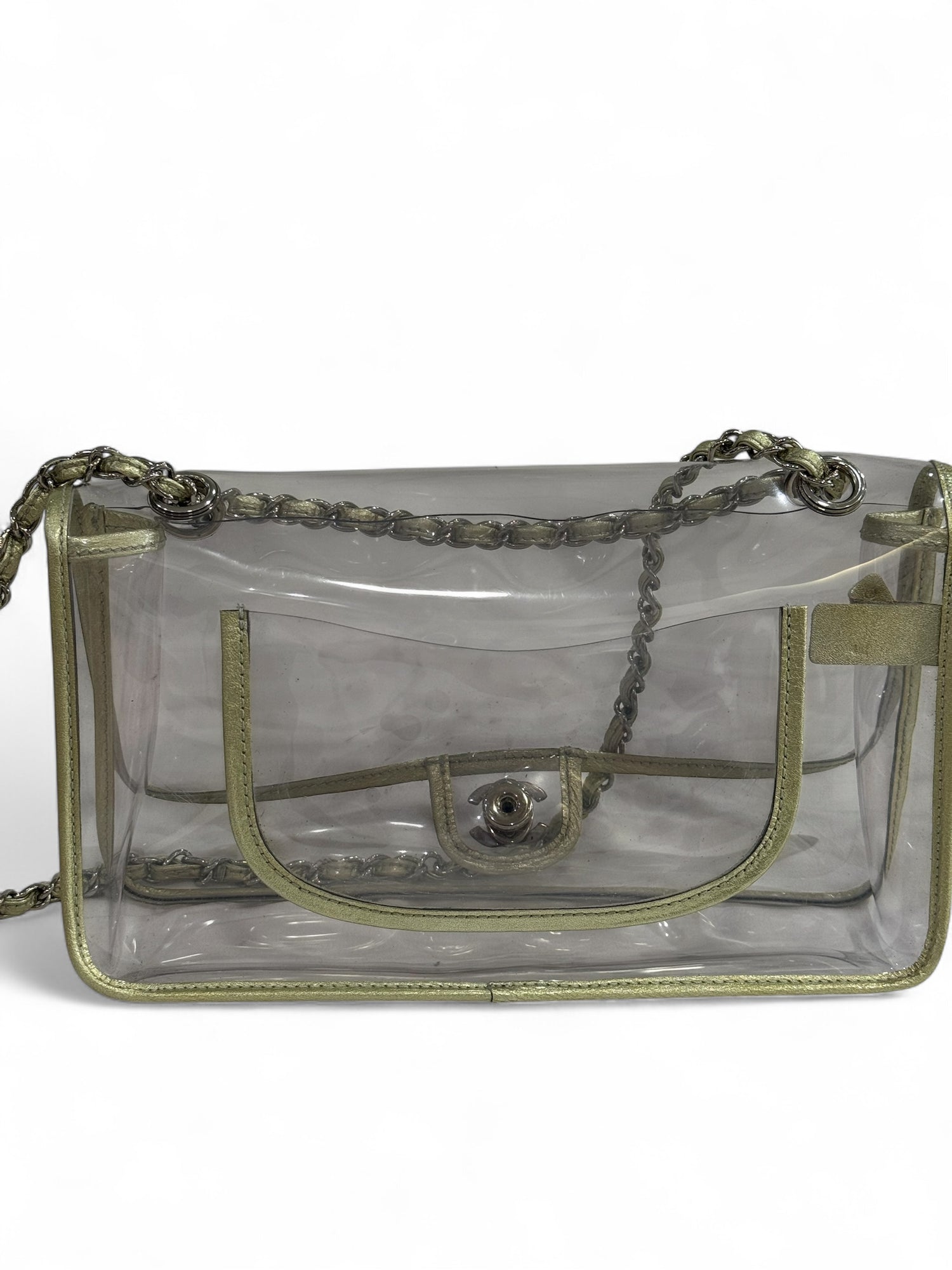 Chanel - Borsa Timeless PVC trasparente