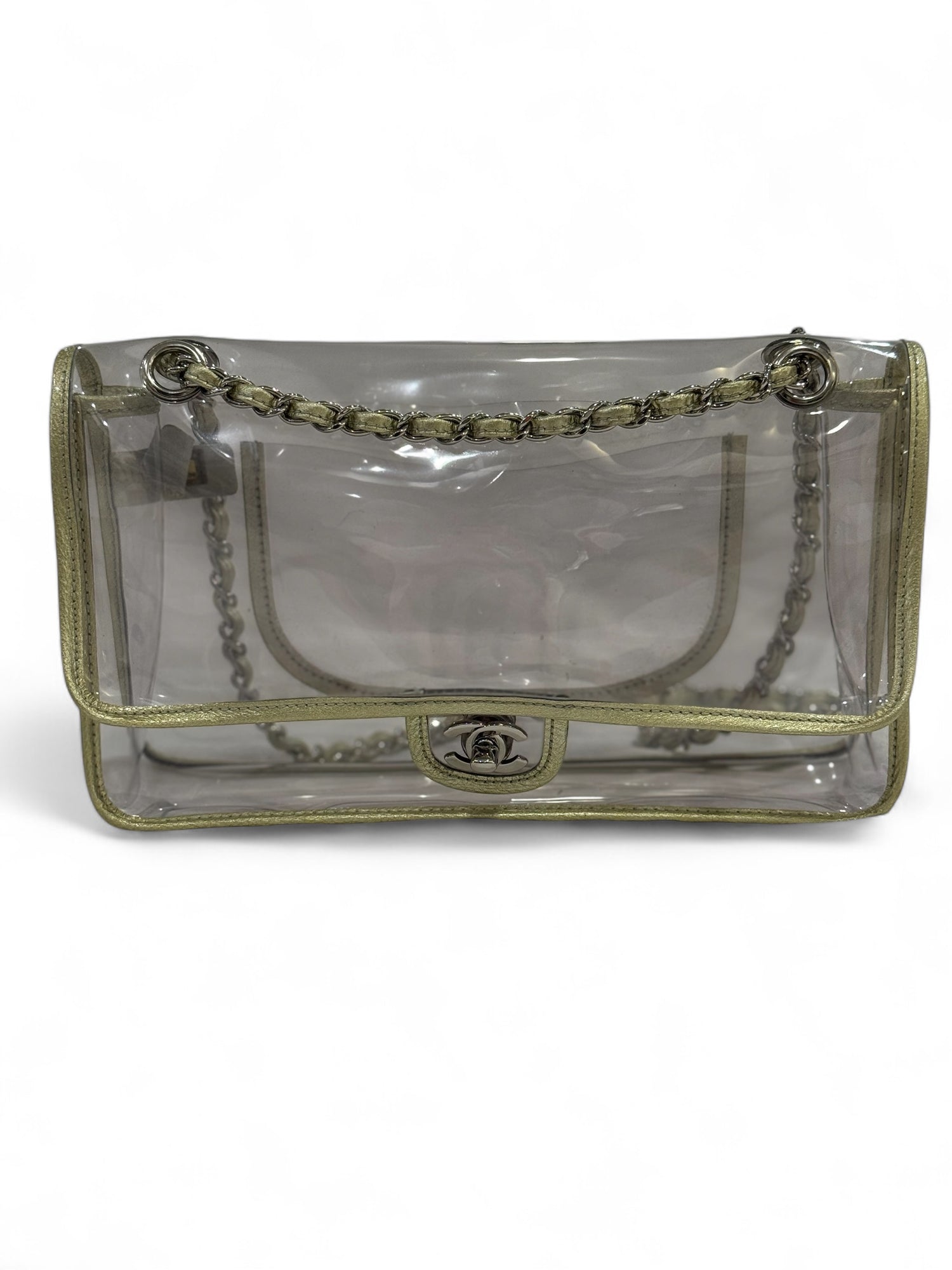 Chanel - Borsa Timeless PVC trasparente