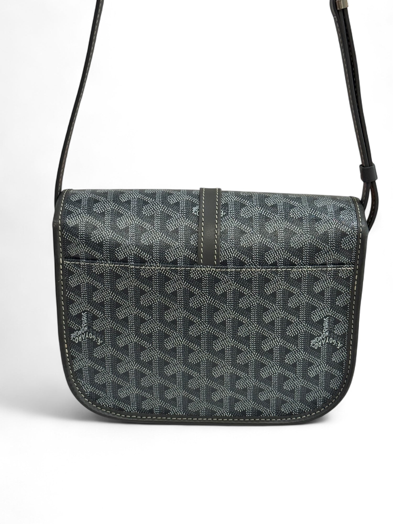 Goyard - Sac Belvédère PM gris