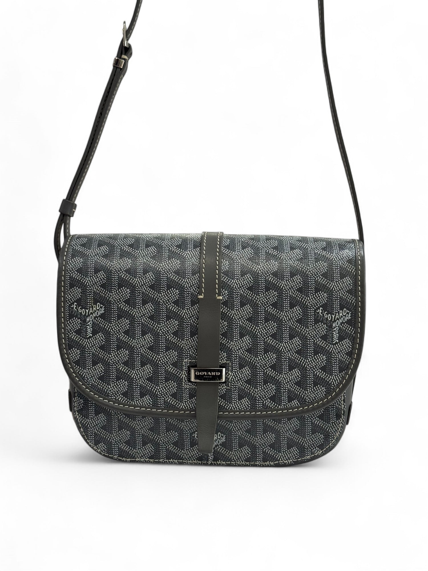 Goyard - Sac Belvédère PM gris