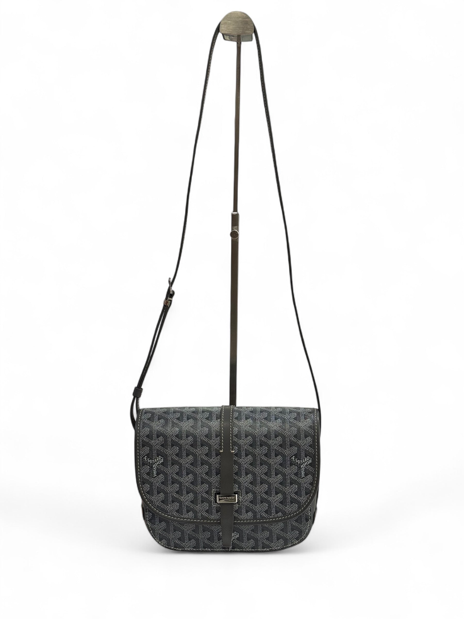 Goyard - Sac Belvédère PM gris