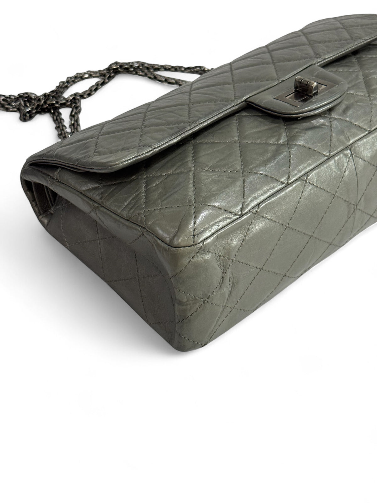 Chanel - Tasche 2.55 grau