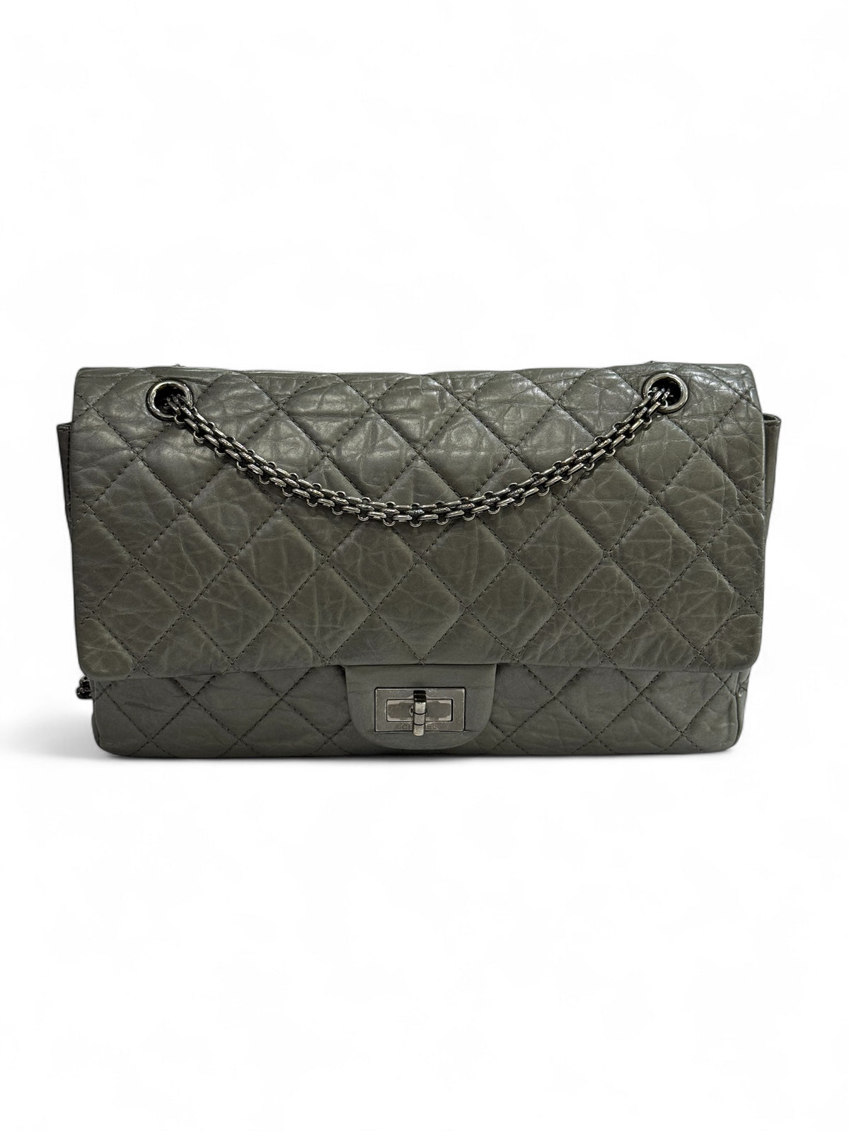 Chanel - Tasche 2.55 grau