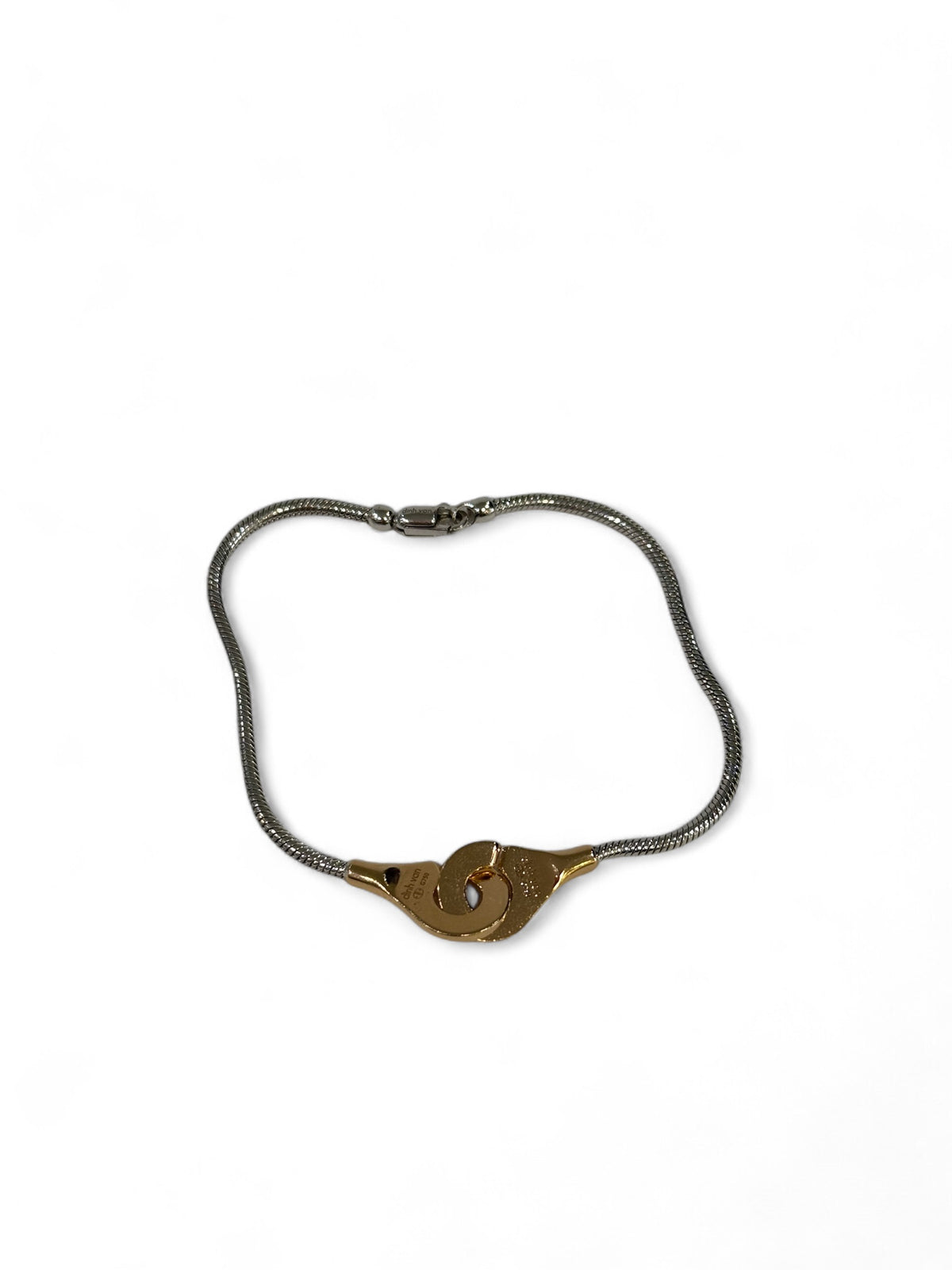 Dinh Van - Rose gold and silver bracelet