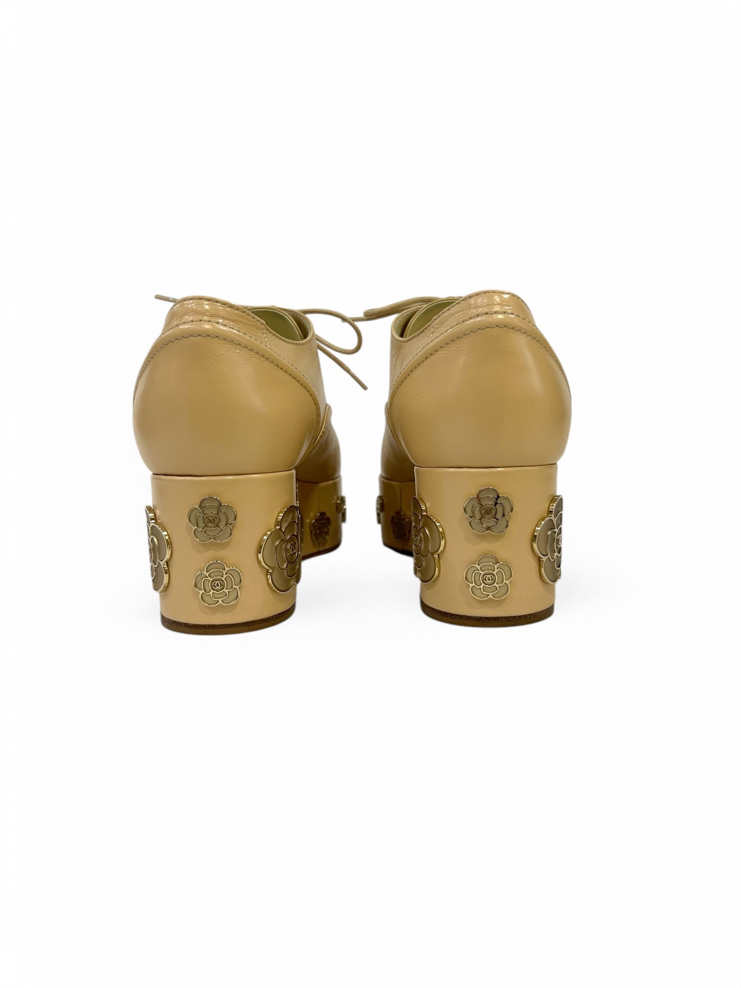 Chanel - Derbies plateformes t.37