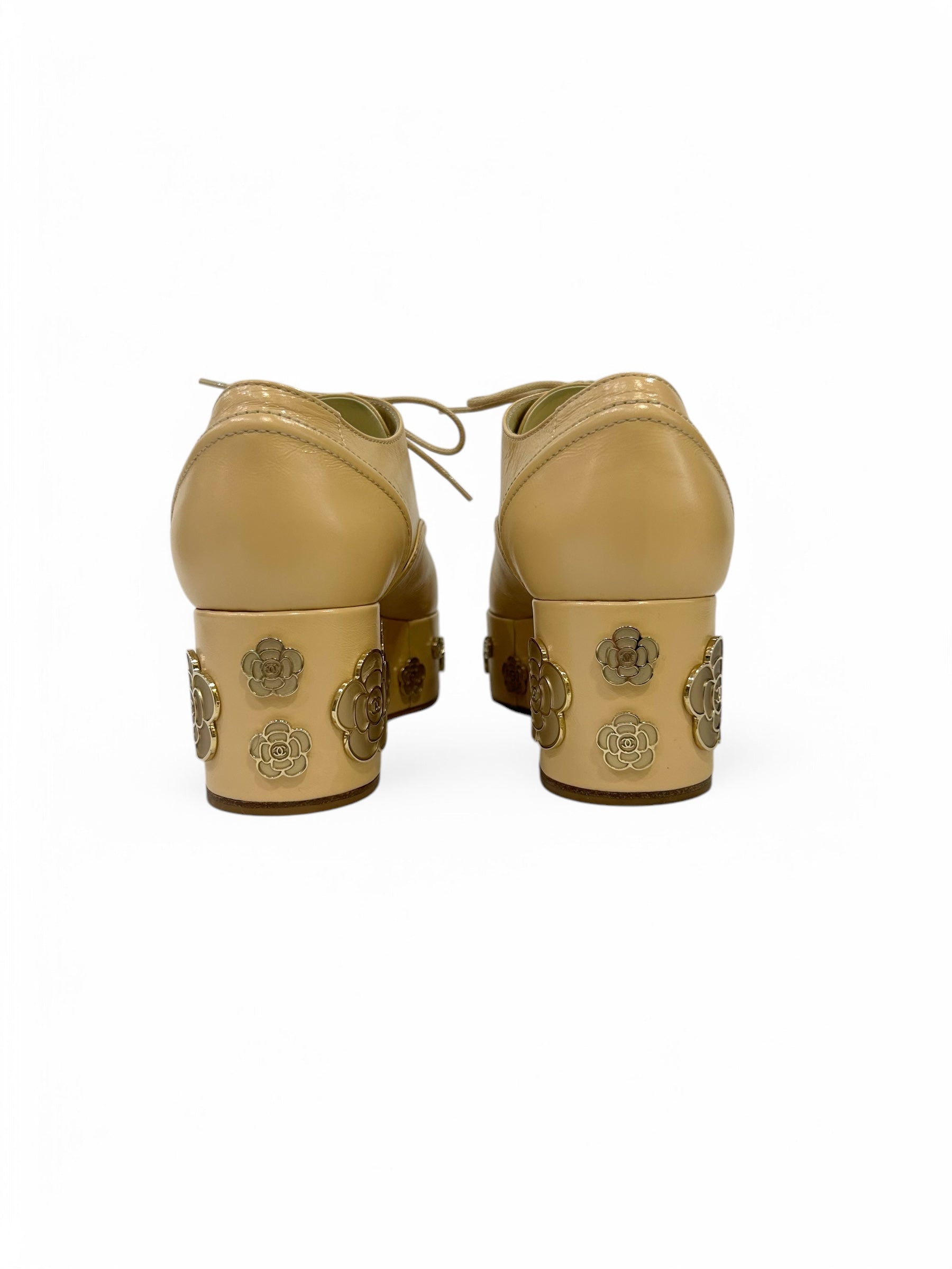 Chanel - Derbies plateformes t.37