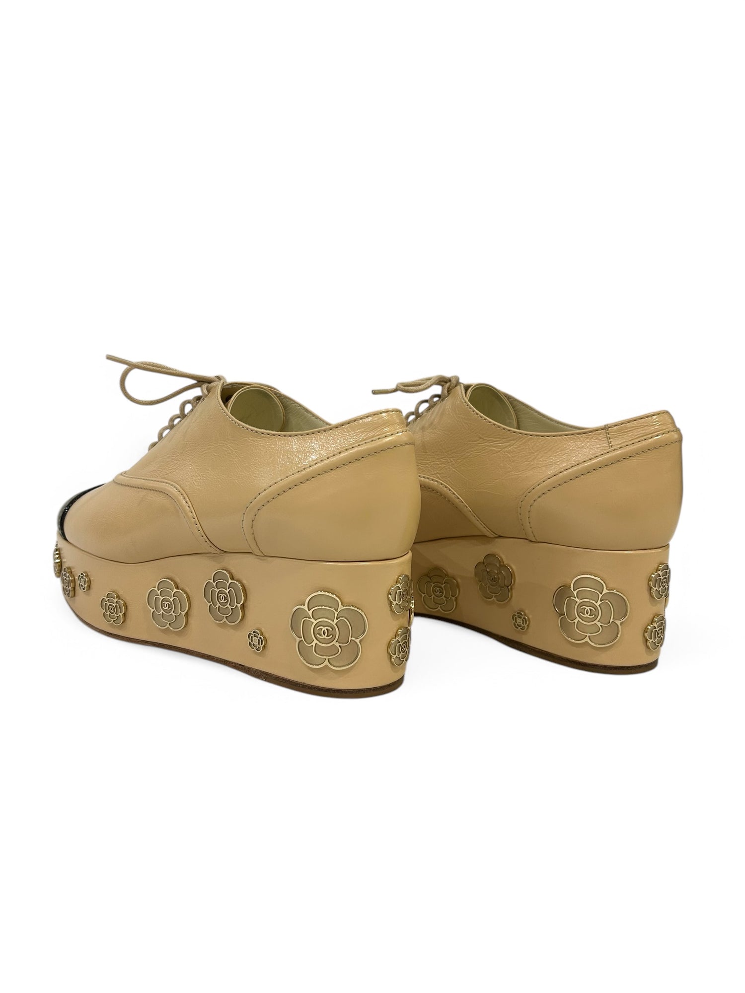Chanel - Derbies plateformes t.37