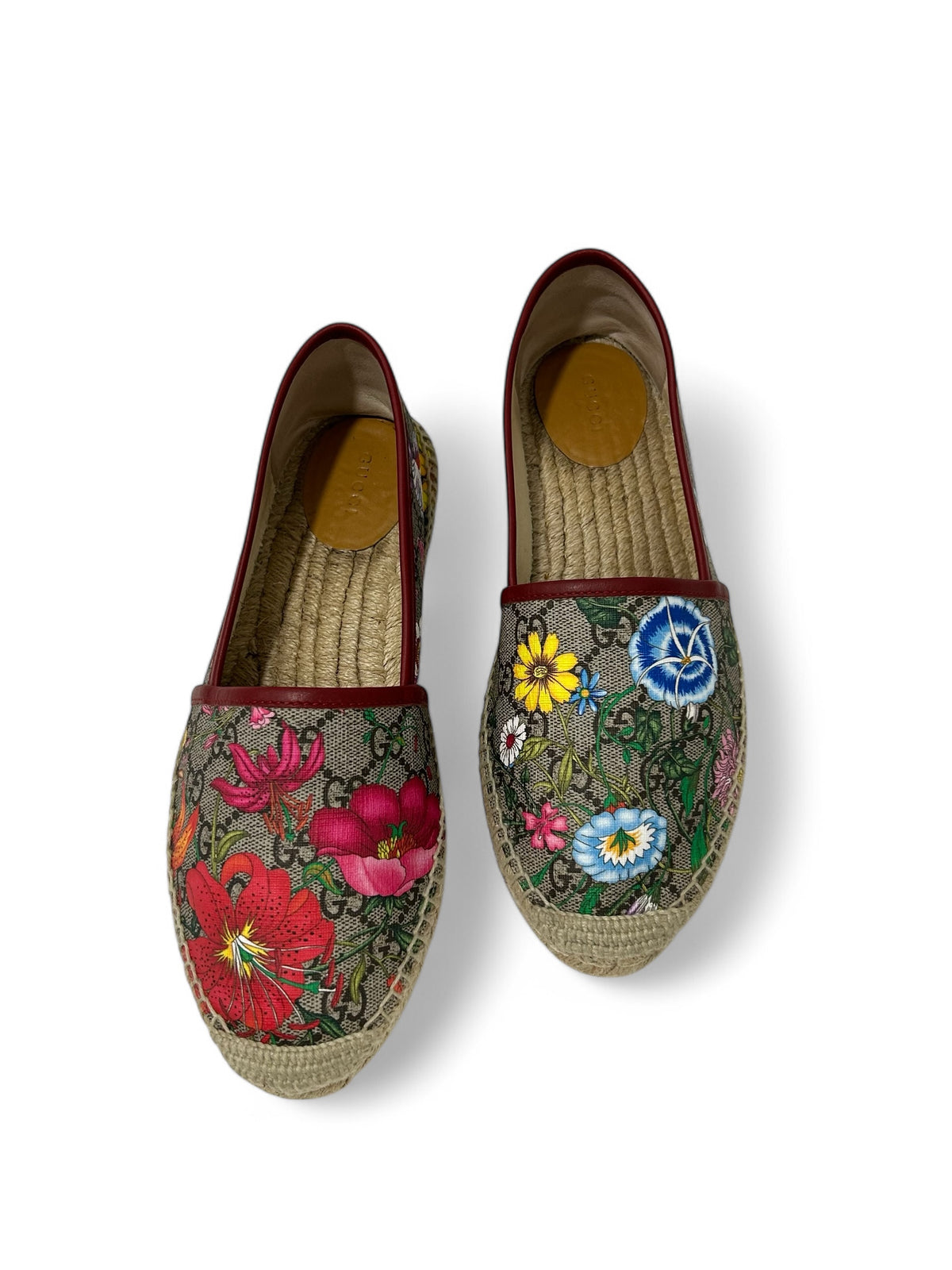 Gucci - L’Aveugle par Amour espadrilles size 39 1/2