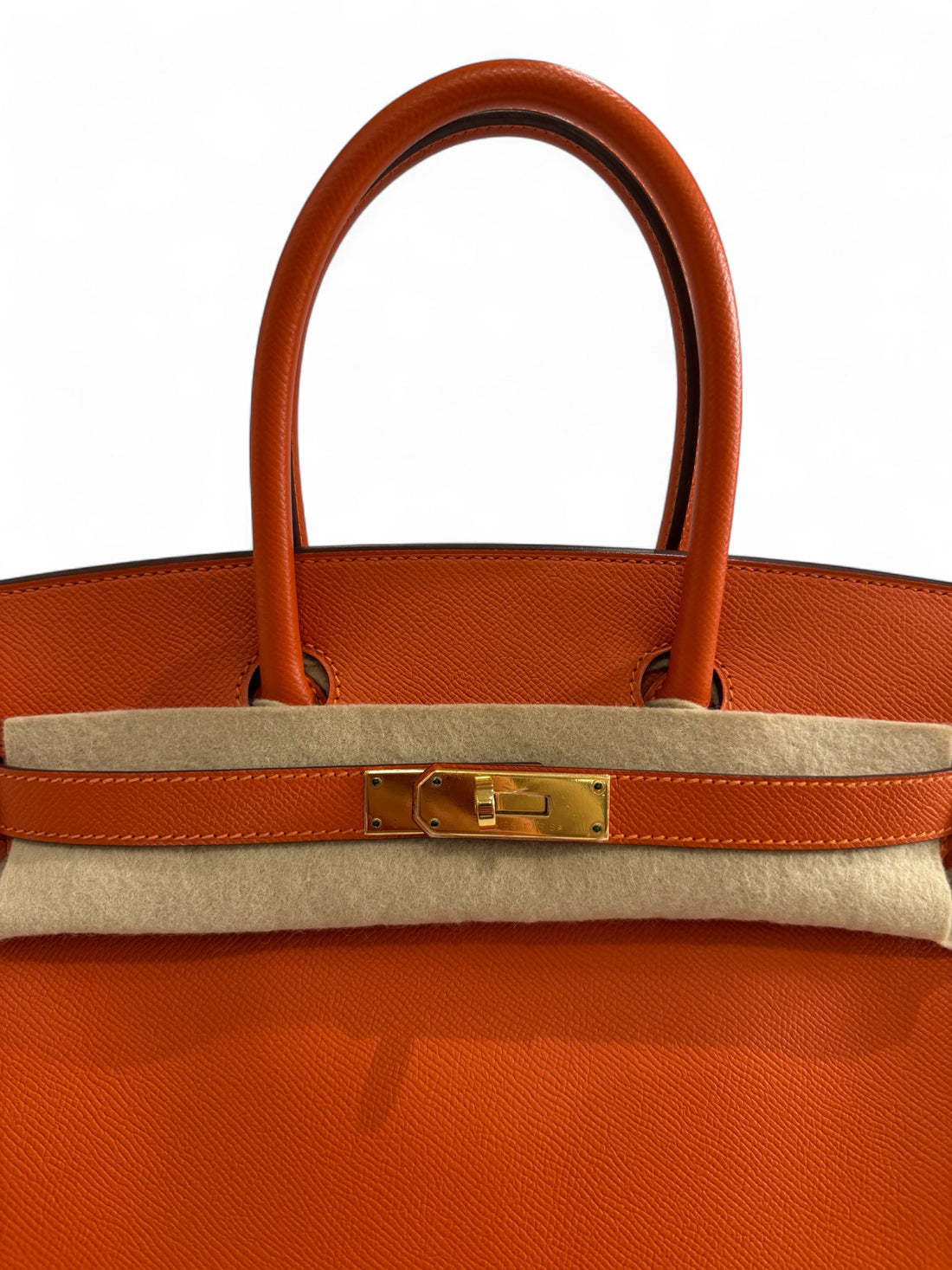 Hermès - Sac Birkin 30 epsom orange