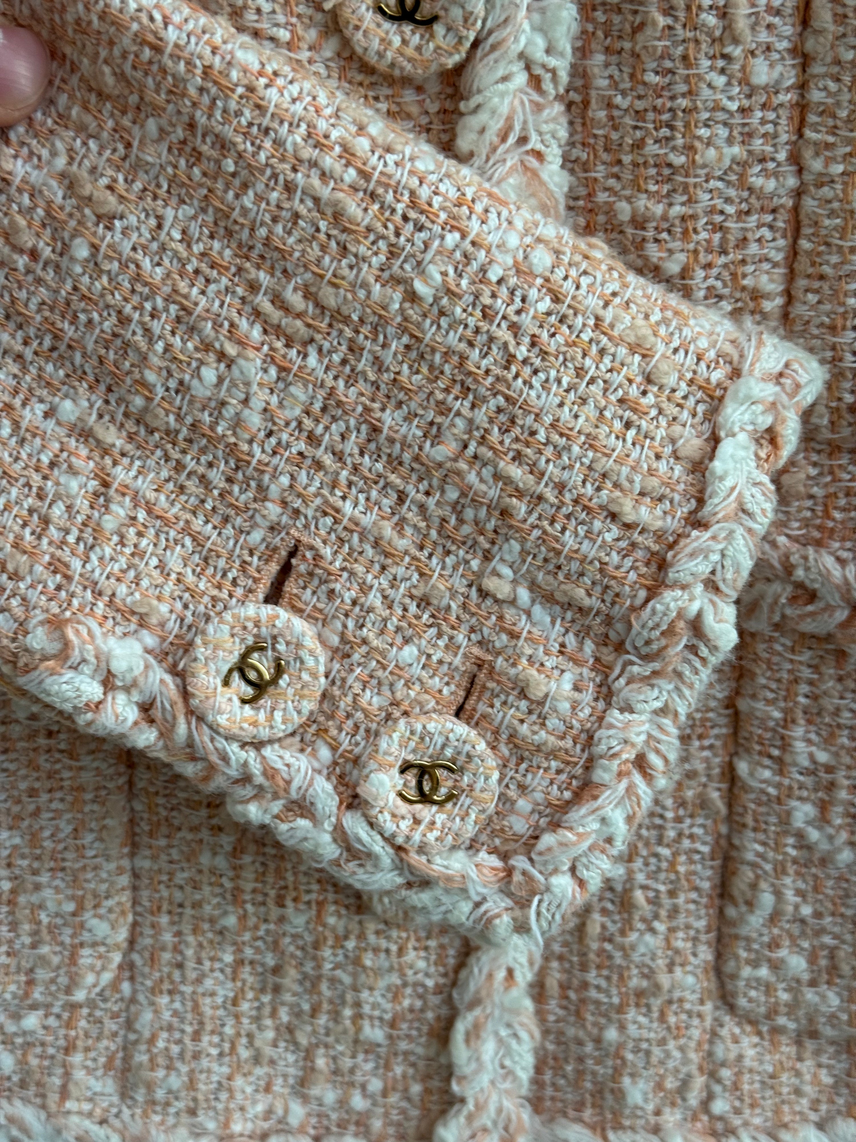 Chanel - Giacca in tweed T38