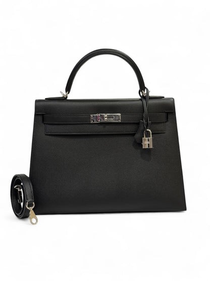 Hermès - Sac Kelly II sellier 32 epsom