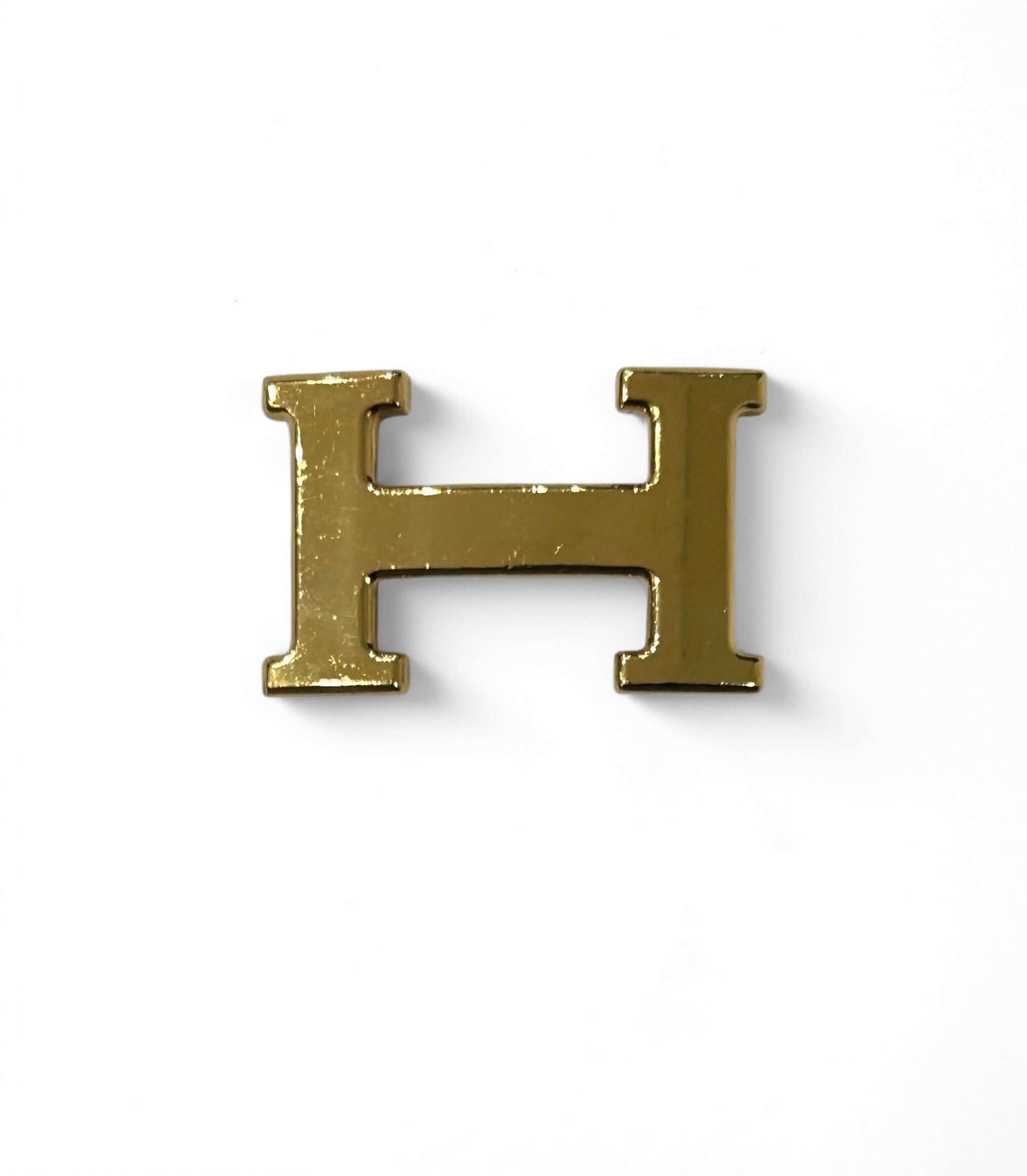 Hermès - Boucle de ceinture H Gold