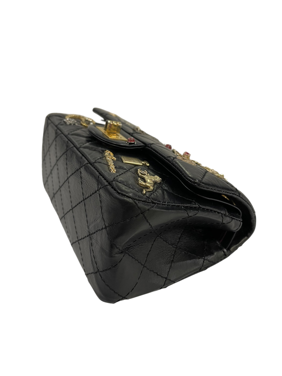 Chanel - Borsa Mini rettangolare 2.55 edizione limitata charms