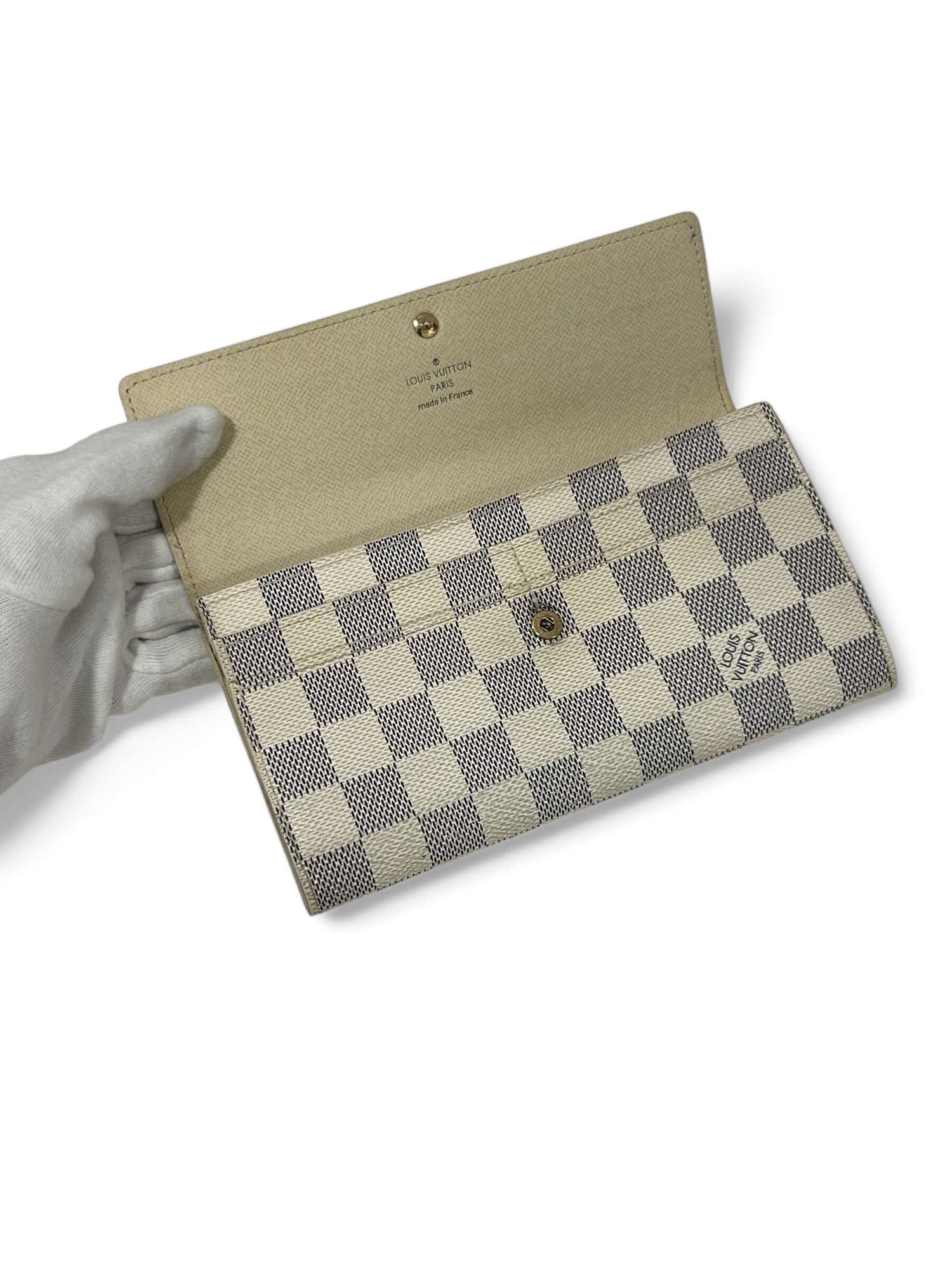 Louis Vuitton - Portefeuille damier azur