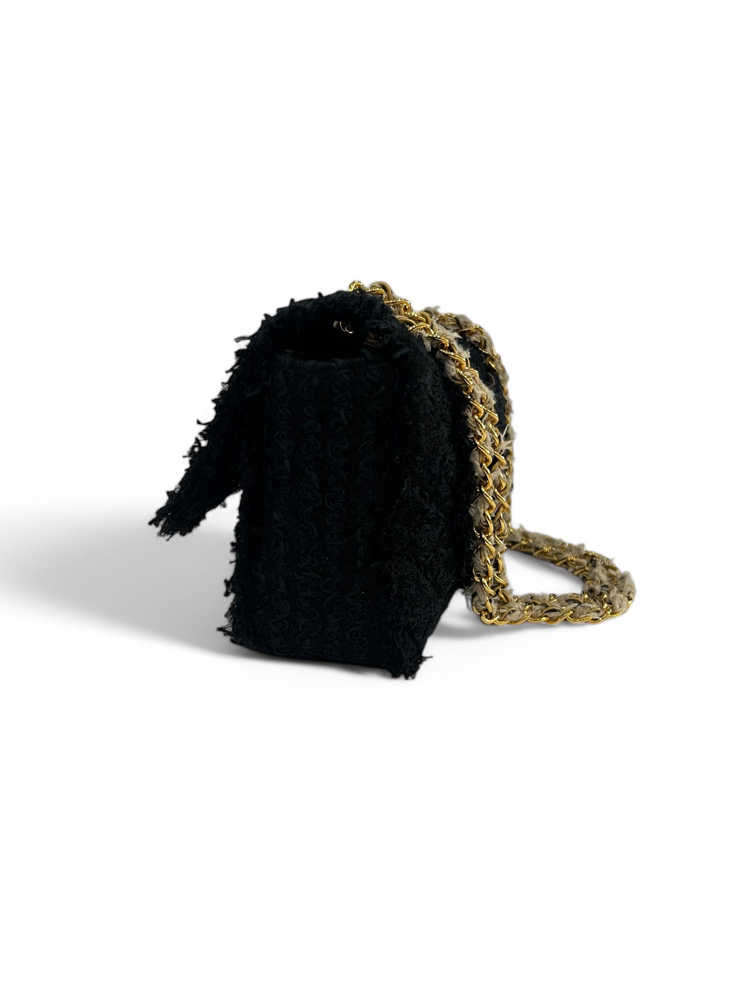 Chanel - Sac classique bicolore