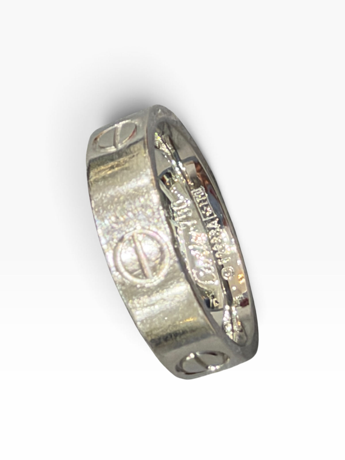 Cartier - Love-Ring aus Weißgold, Größe 52