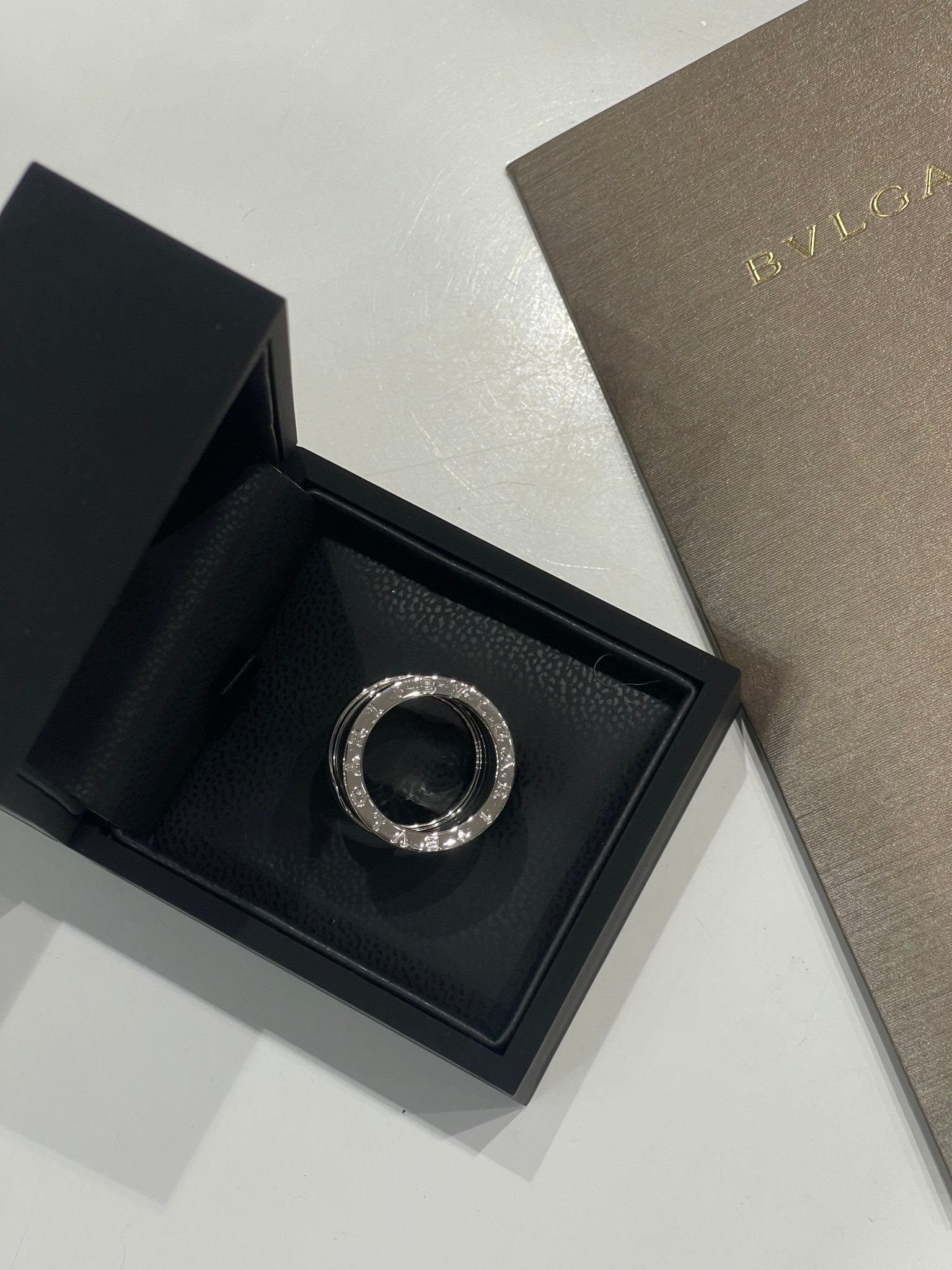 Bulgari - Bague B.zéro 1 Or blanc - Les Folies d&