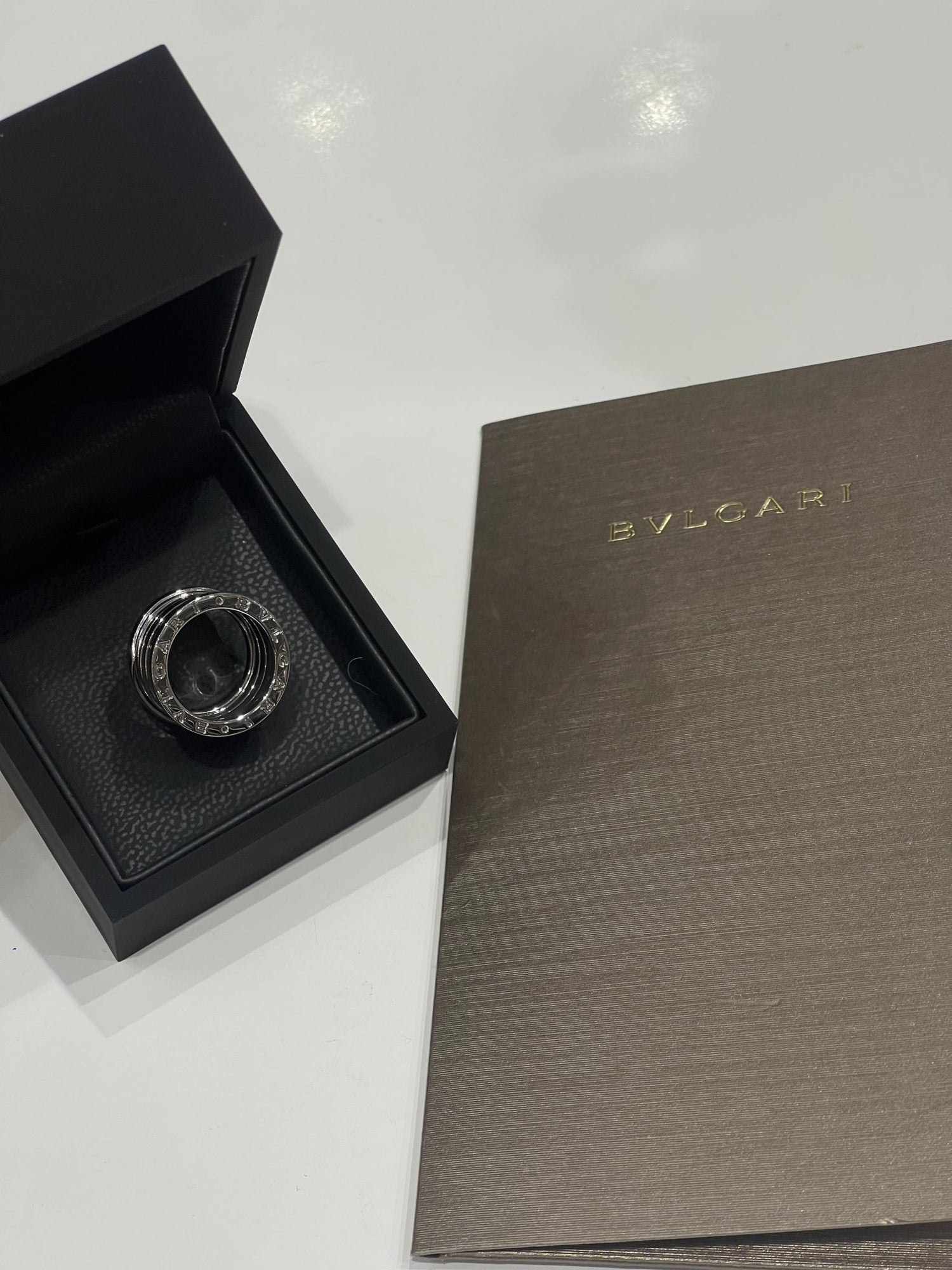 Bulgari - Bague B.zéro 1 Or blanc - Les Folies d&