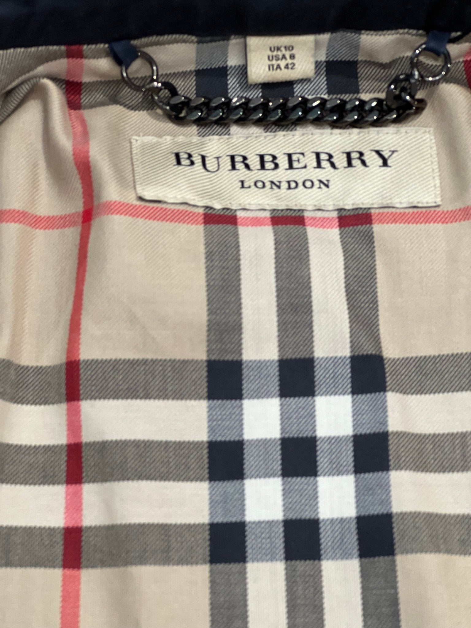 Burberry - Manteau Veste mi saison - Les Folies d&