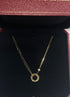 Cartier - collier Love 2 diamants or jaune - Les Folies d&