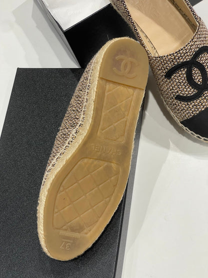 Chanel - Espadrilles T37 - Les Folies d&