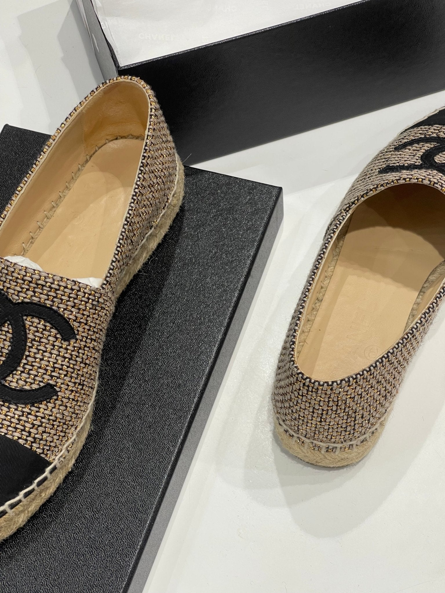 Chanel - Espadrilles T37 - Les Folies d&