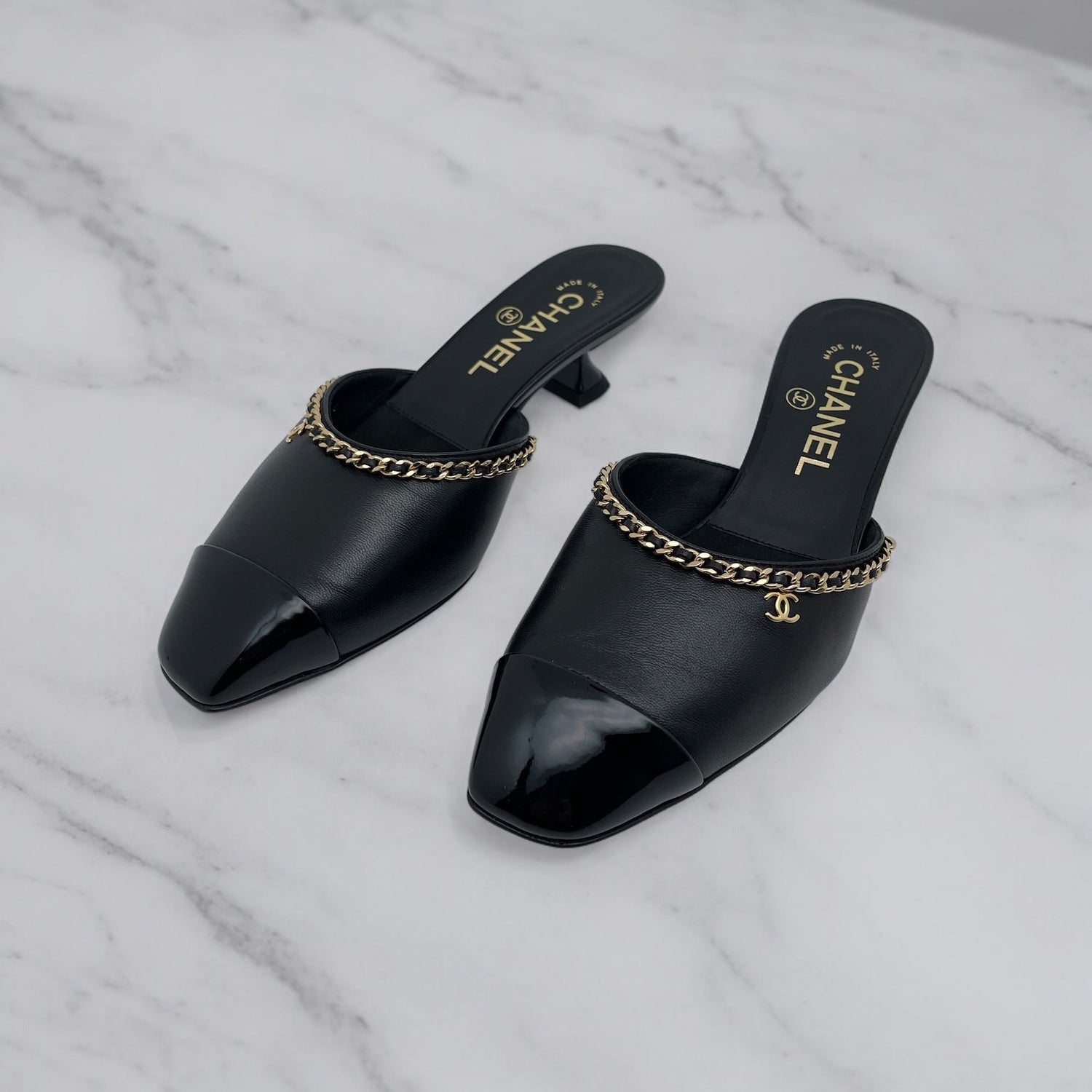 Chanel Mules 36,5 - Les Folies d&