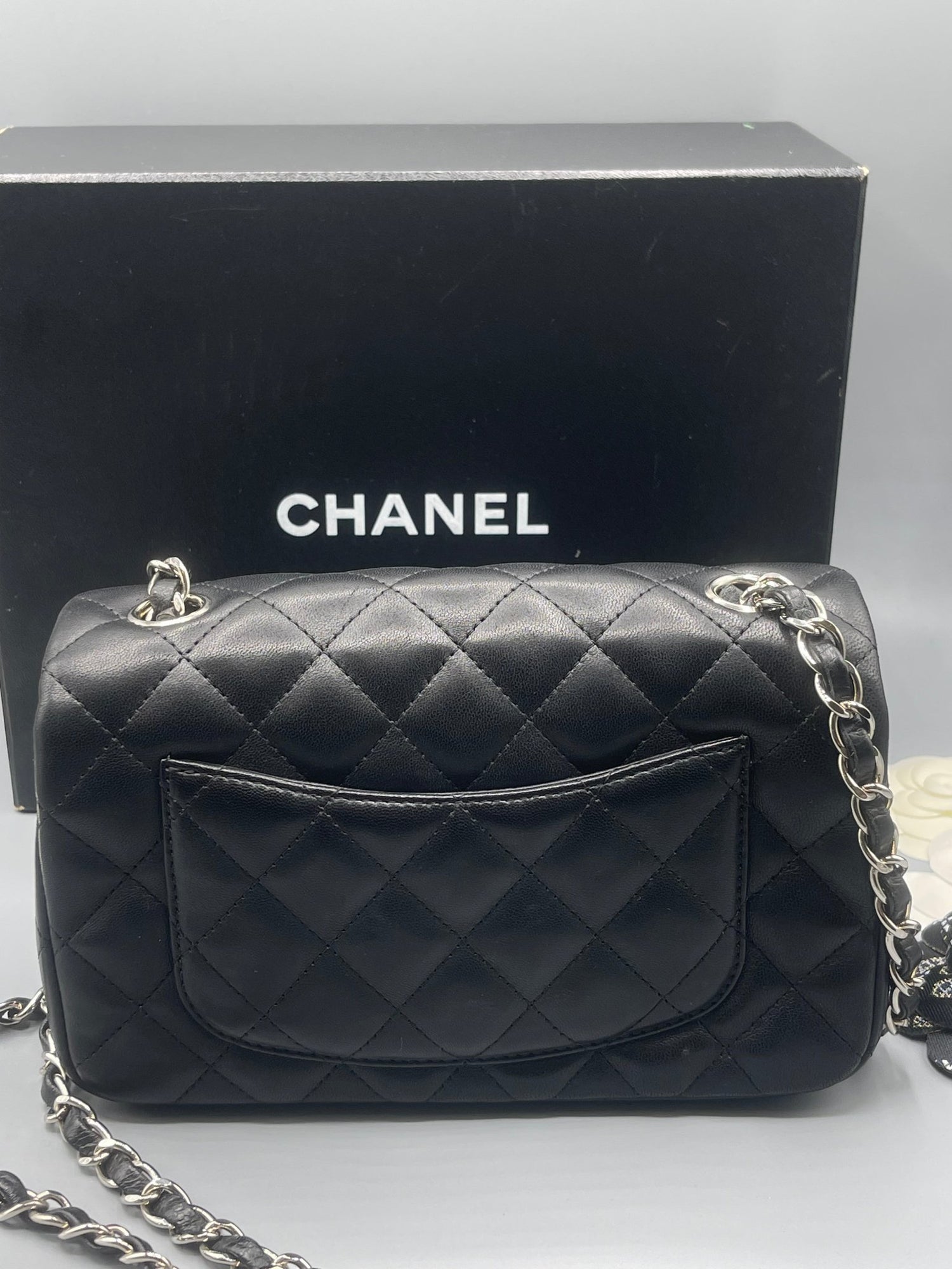 Chanel - Sac mini Timeless Rectangulaire noir - Les Folies d&